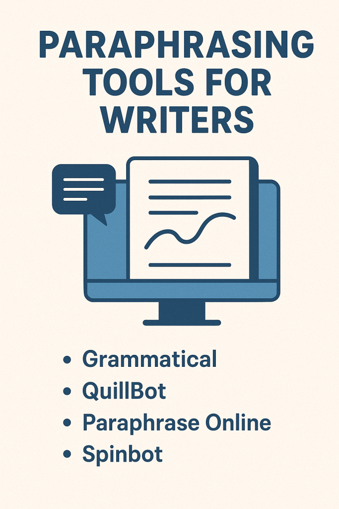 Paraphrasing Tools for Writers