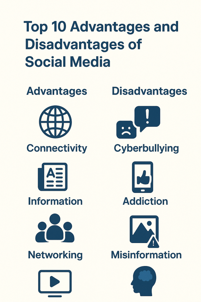 Advantages and Disadvantages of Social Media