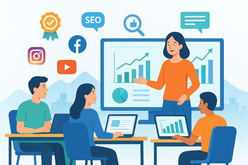 Digital marketing certificate course in Dehradun