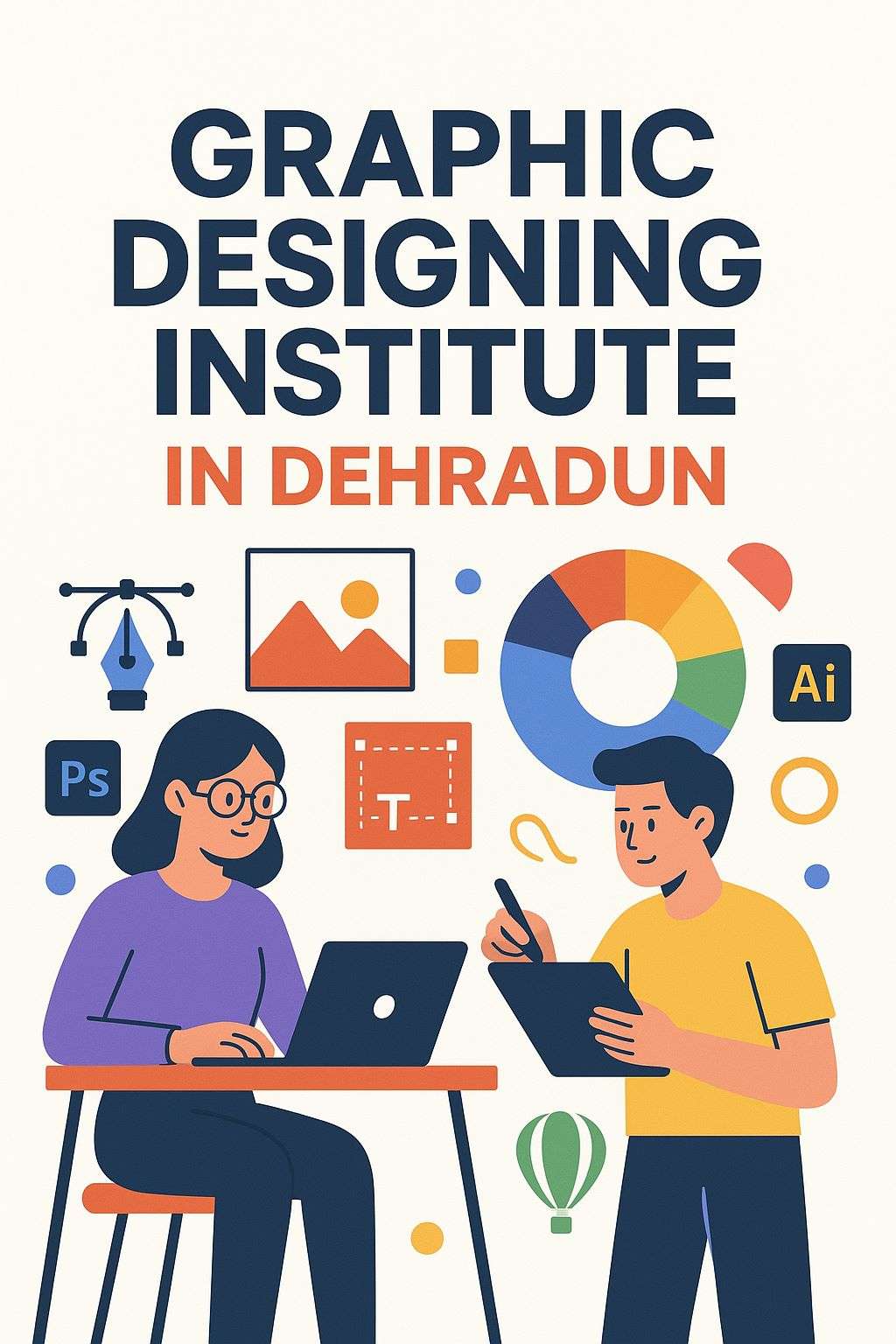 No.1 Graphic Designing Institute in Dehradun – Professional Photoshop & Illustrator Training