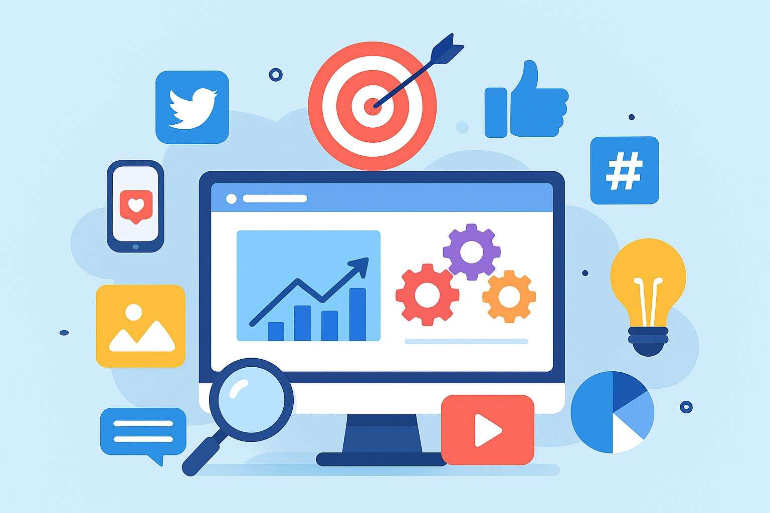 Practical SMO Tools for Managing Multiple Social Media Accounts