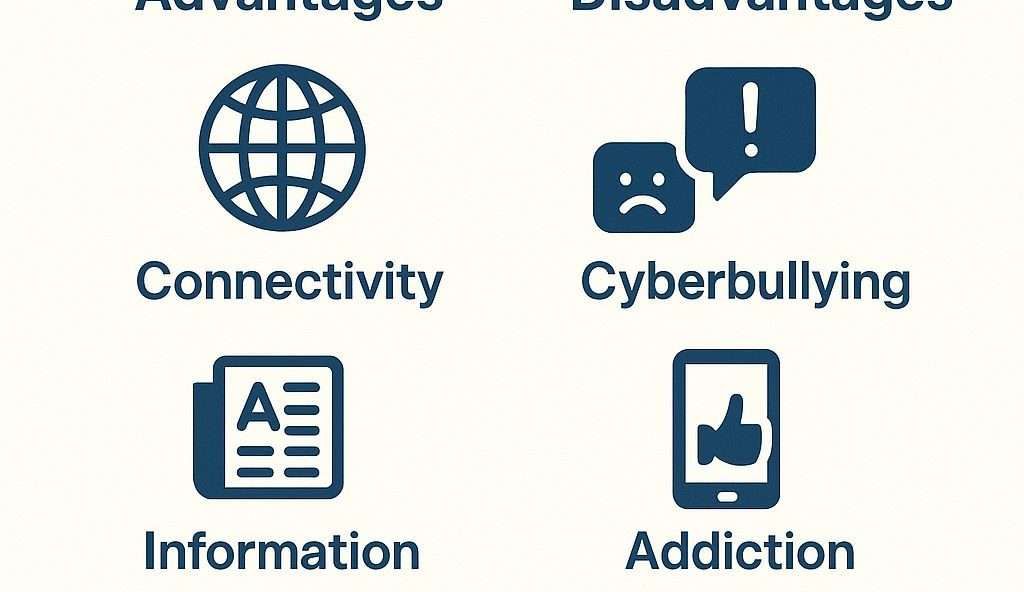 Top 10 Advantages and Disadvantages of Social Media