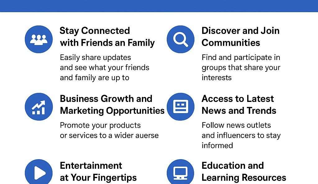 Benefits of facebook