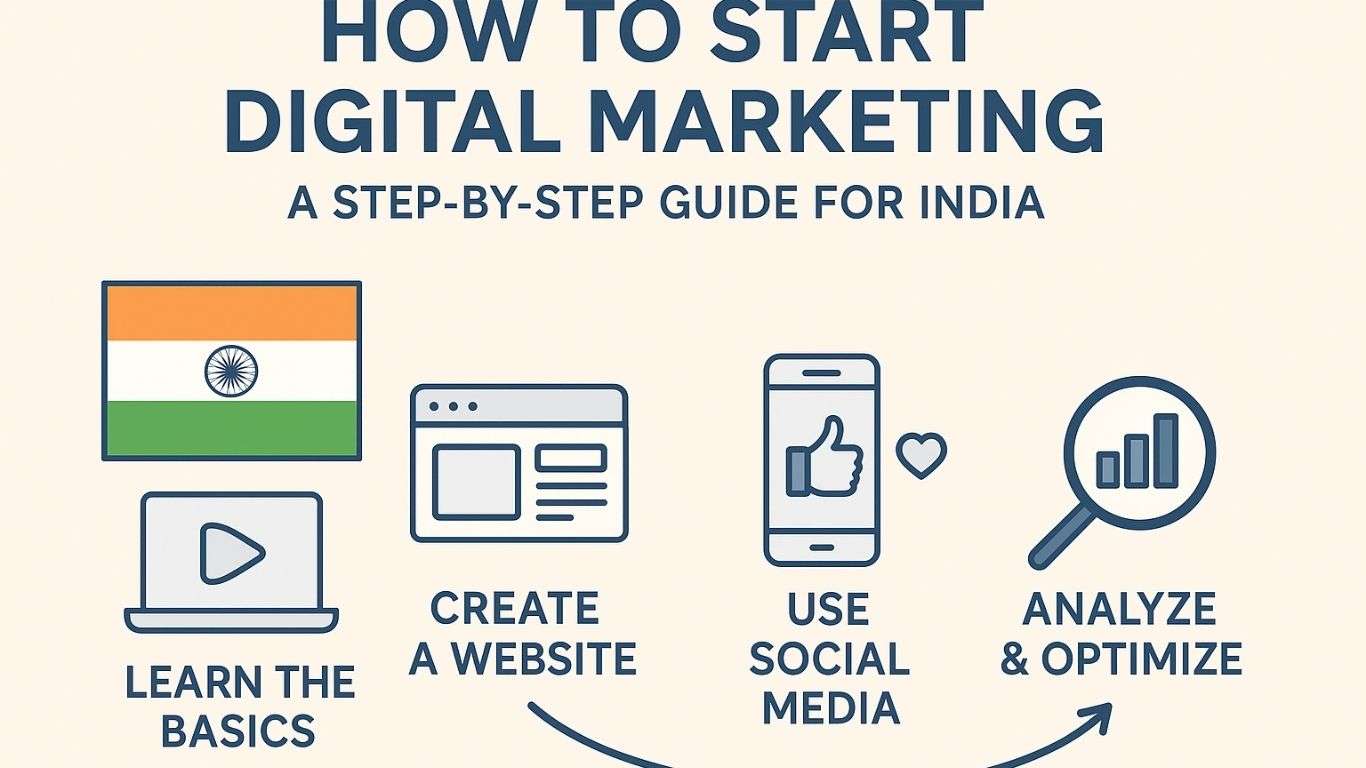 How to Start Digital Marketing: A Step-by-Step Guide for India